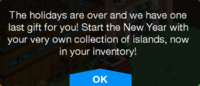 Tapped Out Queen Helvetica Islands Message.png