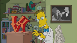 Frink's Laboratory LUV sculpture.png