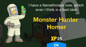 I have a flamethrower now, which even I think is a bad idea.