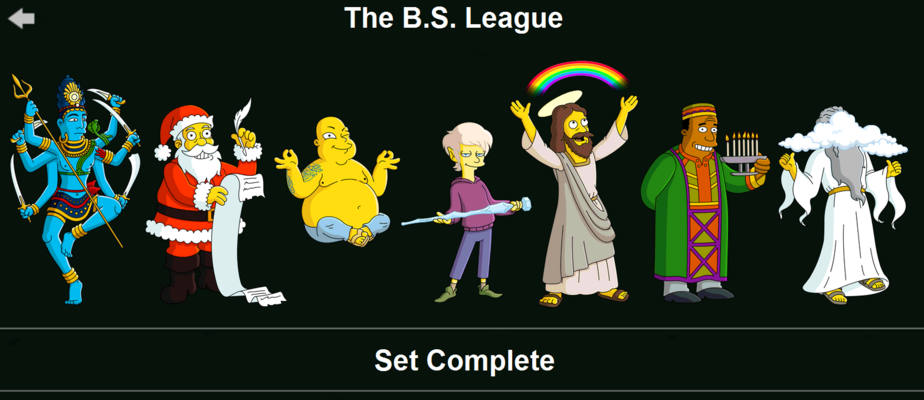 The B.S. League - Wikisimpsons, The Simpsons Wiki