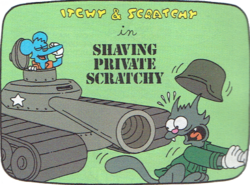 Shaving Private Scratchy - title card.png