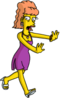 Tapped Out Amber Simpson Run from Abe2.png
