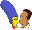 Mabel Simpson and Virgil Simpson - Kiss