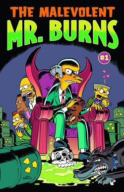 Burns Simpson Comics Erstausgabe One shot Nr.1 Bagged und boarded Mr