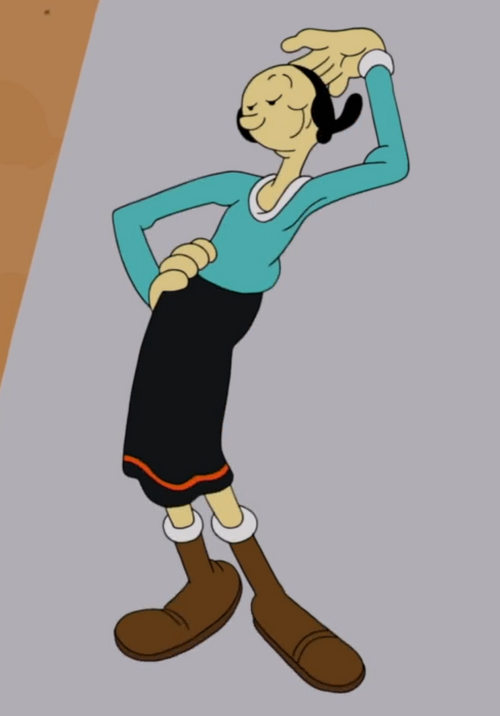 Olive Oyl Wikisimpsons, the Simpsons Wiki