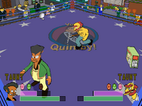 The Simpsons Wrestling Homer Vs Willie