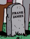 Frank James grave.png