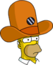 Camera Hat Homer - Sad