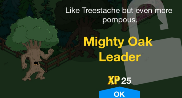 Mighty oak leader - Wikisimpsons, the Simpsons Wiki