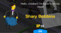 Tapped Out Shary Bobbins Unlocked.png
