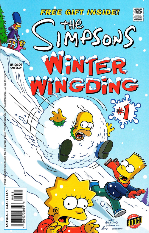 The Simpsons Winter Wingding 1 Wikisimpsons, the Simpsons Wiki