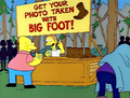 Get Your Photo Taken With Big Foot (The Call of the Simpsons).png