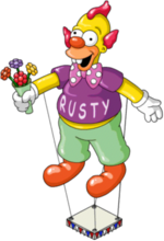 Tapped Out Rusty the Clown Parade Balloon.png