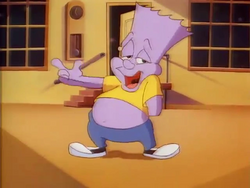 Bart Simpson parody in Tiny Toon Adventures.png