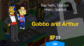 Tapped Out Gabbo and Arthur Unlock.png