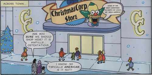 ChristmasCorp Store - Wikisimpsons, the Simpsons Wiki