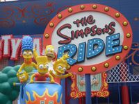 The Simpsons Ride Wikisimpsons The Simpsons Wiki - old the simpsons ride but its in roblox