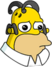 Anime Homer - Sad