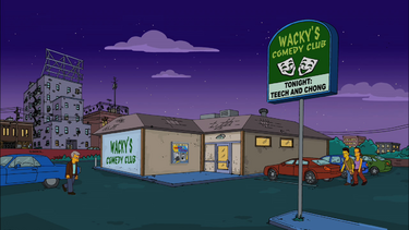 Wacky's Comedy Club - Wikisimpsons, the Simpsons Wiki