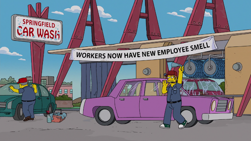 Springfield Car Wash - Wikisimpsons, the Simpsons Wiki