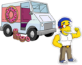 Truckload of 300 Donuts Muscular Milhouse.png