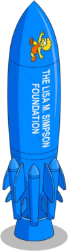 Lisa M. Simpson Foundation Rocket.png