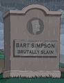 Bart Simpson grave THOH XXXIV.png