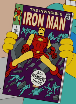 The Invincible Iron Man - Wikisimpsons, the Simpsons Wiki