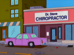 Dr. Steve Chiropractor - Wikisimpsons, the Simpsons Wiki