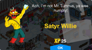 Ach, I'm not Mr. Tumnus, ya wee numpty!