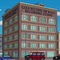 Gold Records on Walls Recording Studio.png