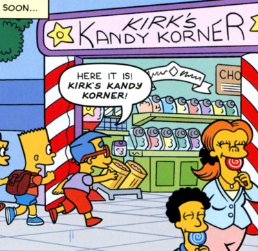 Kirk's Kandy Korner - Wikisimpsons, the Simpsons Wiki