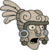 Mayan Associate God - Surprised
