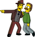 Tapped Out Rex Banner Interrogate Flanders.png