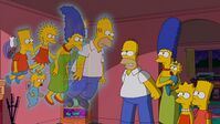 The Simpsons (Shorts Version) As a ghosts