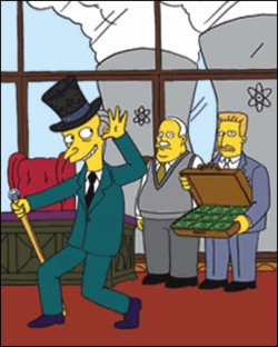 Burns Verkaufen der Kraftwerk promo.png