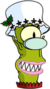 Mrs. Kodos Claus - Happy