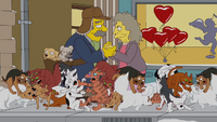 Crazy Cat Lady - Wikisimpsons, the Simpsons Wiki