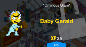 Tapped Out Baby Gerald Unlock.png