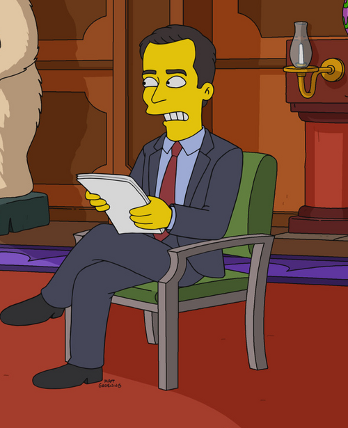 Andrew Ross Sorkin Wikisimpsons, the Simpsons Wiki