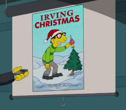 Irving Christmas Wikisimpsons The Simpsons Wiki