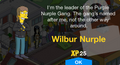 Wilbur Nurple Unlock.png