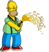 Tapped Out Pin Pal Homer Celebrate.png