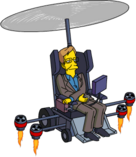 Tapped Out Stephen Hawking Rocket Around Town.png