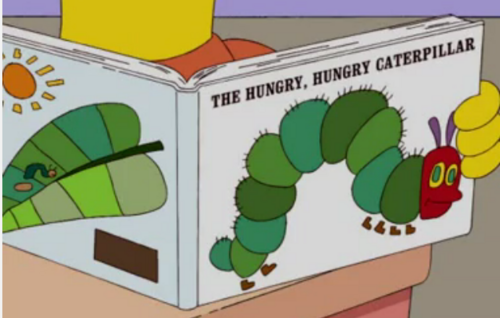 The Hungry, Hungry Caterpillar - Wikisimpsons, the Simpsons Wiki