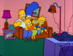 Dinosaur Game couch gag, Simpsons Wiki