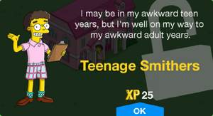 Teenage Smithers Unlock.png