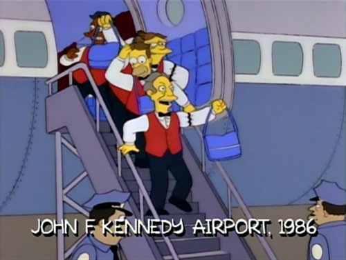 John F. Kennedy Airport - Wikisimpsons, The Simpsons Wiki