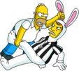 Tapped Out Hugs Bunny Battle Homer.png
