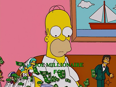 Joe Millionaire - Wikisimpsons, the Simpsons Wiki